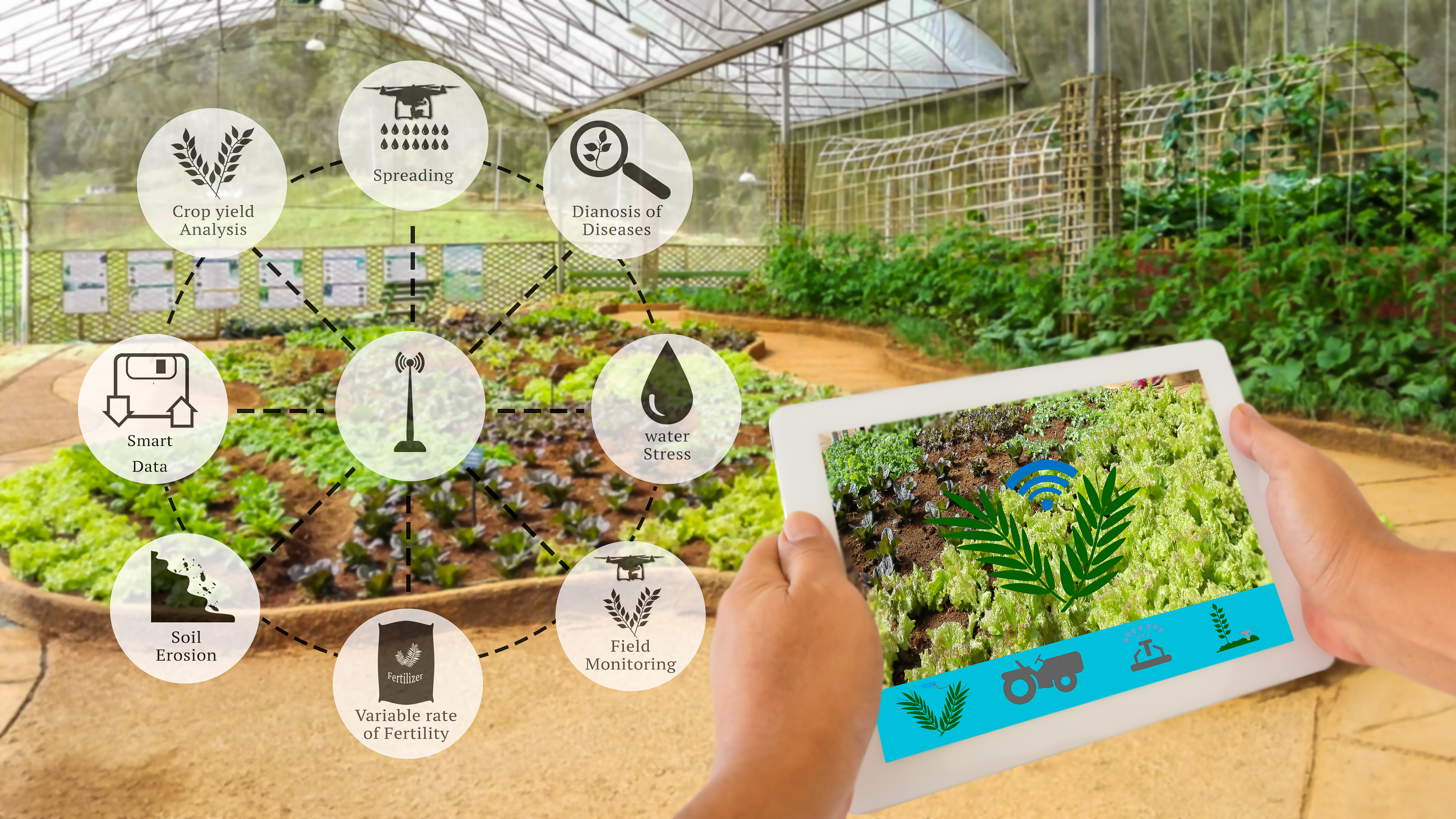 Smart Farm Internet Of Faming BlueCom Technologies